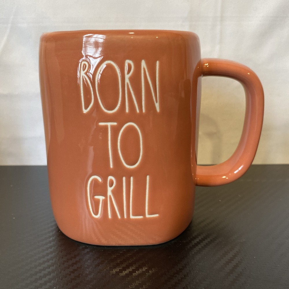 Rae Dunn Born To Grill Mug Coffee Cup